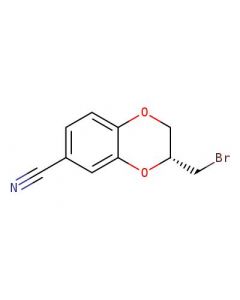 Astatech (R)-3-(BROMOMETHYL)-2,3-DIHYDROBENZO[B][1,4]DIOXINE-6-CARBONITRILE; 1G; Purity 95%; MDL-MFCD30471307